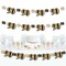 Big Dot of Happiness Adult 90th Birthday - Gold - Birthday Party DIY Decorations - Clothespin Garland Banner - 44 Pieces